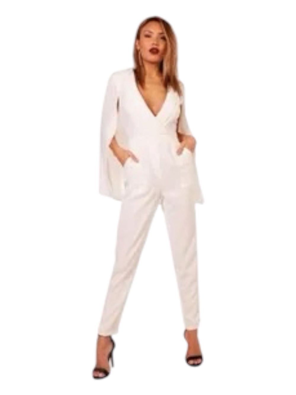 Melissa Tailored Cape Jumpsuit